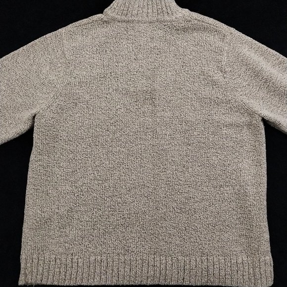 Carolyn‎ Taylor Sweater Size XL Brown Partial Zip Turtle Neck #1260 - Picture 11 of 13